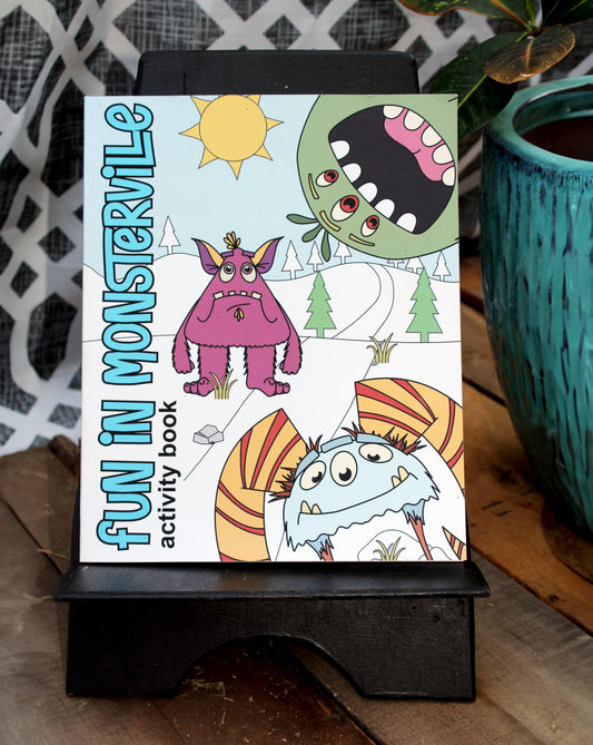 Fun In Monsterville : Activity Book